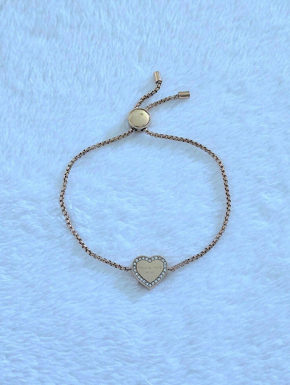 ✨️HP✨️ Michael Kors Rose🌹 Gold💛 Heritage Heart Set - NIB - Picture 10 of 16